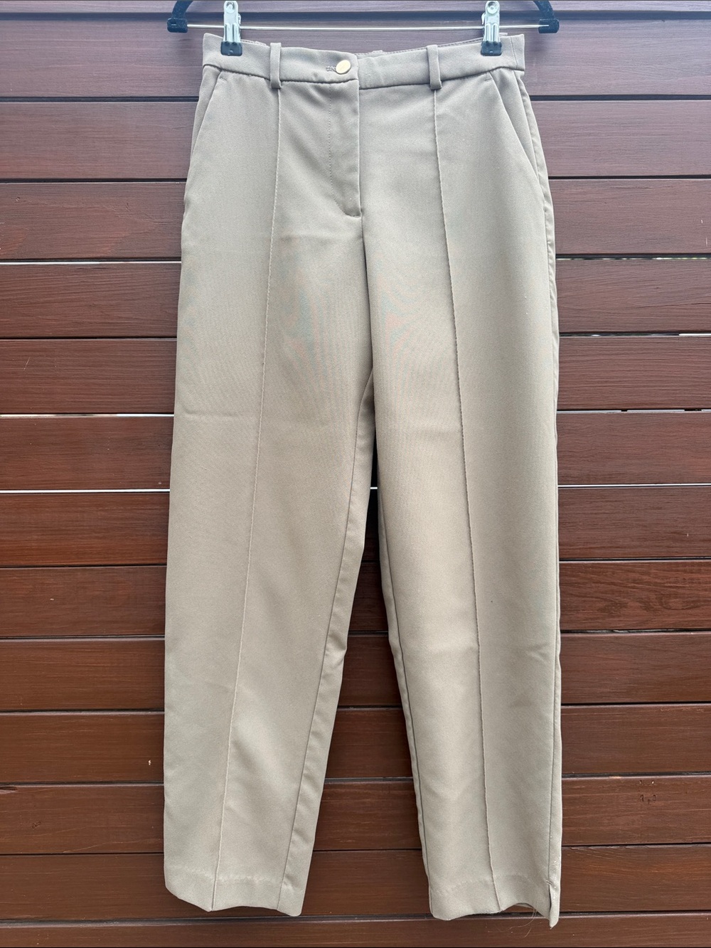 Women’s Classic Chino Slacks in Tan